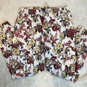 Fashion Nova Floral Cargo Joggers